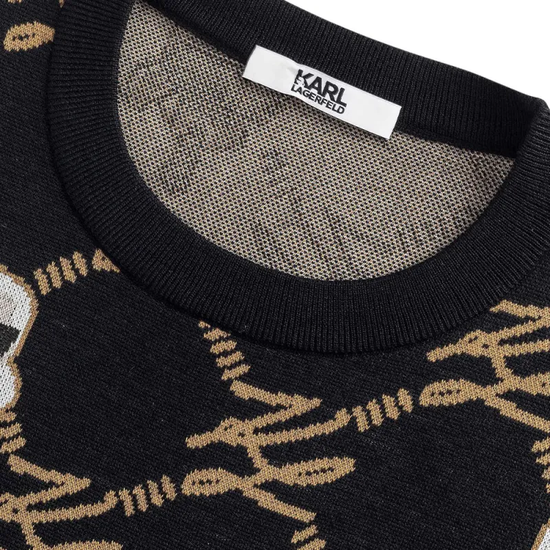 KARL LAGERFELD FW24 Sweater Men's Black-2