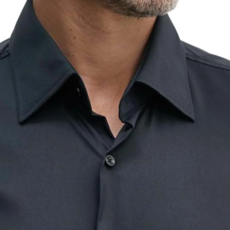 HUGO BOSS Performance Stretch Twill Slim Fit Shirt-2