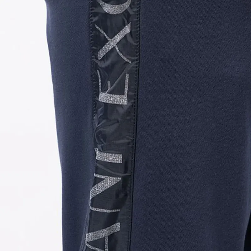 ARMANI EXCHANGEAE FW21 Knitted Sweatpants Men's Blue-5