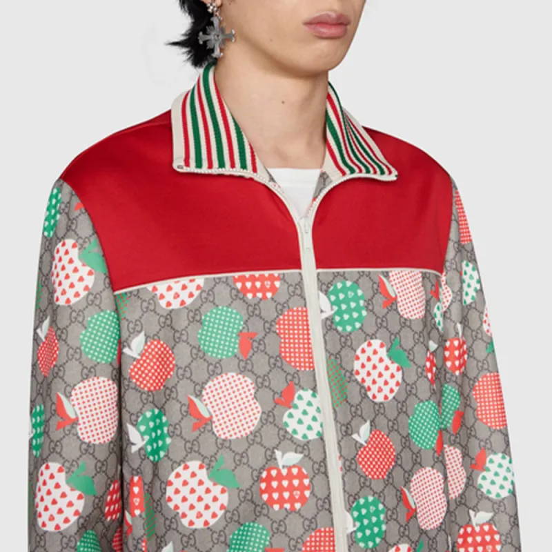 GUCCI Men'S GUCCI Les Pommes Zip Jacket-4