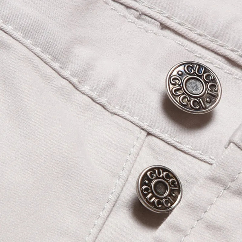 GUCCI Casual Pants Men Beige-4