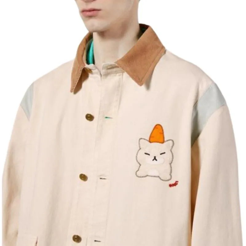 GUCCI SS23 Denim Jacket Men's Pink-3