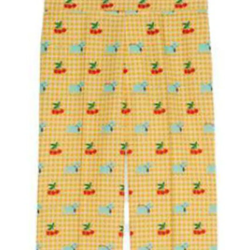GUCCI Casual Pants Men Yellow-1