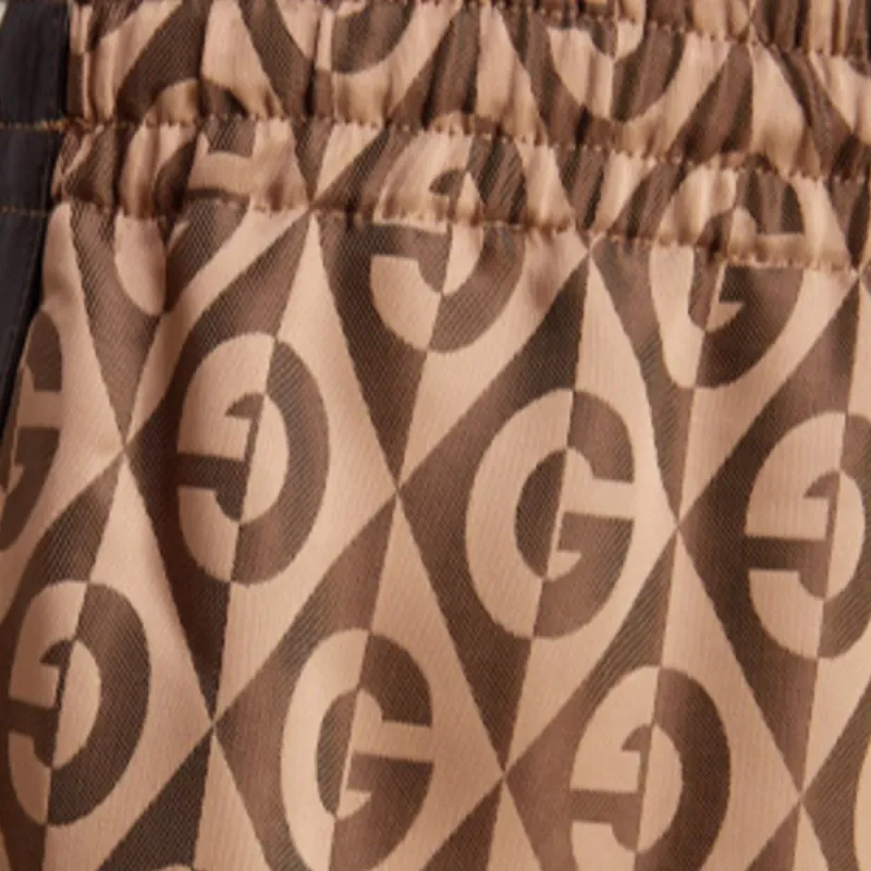 GUCCI Knitted Sweatpants Men's Brown-3