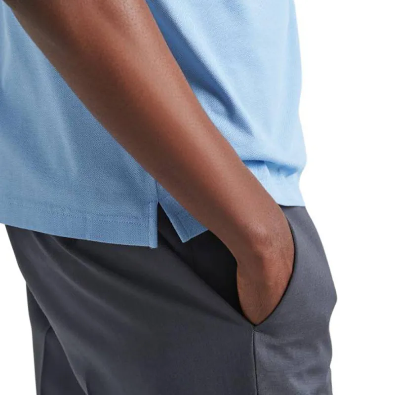 PRADA Piqué Polo Shirt Polo Shirt Men's Blue-4