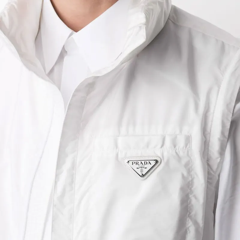 PRADA Jackets Men White-4