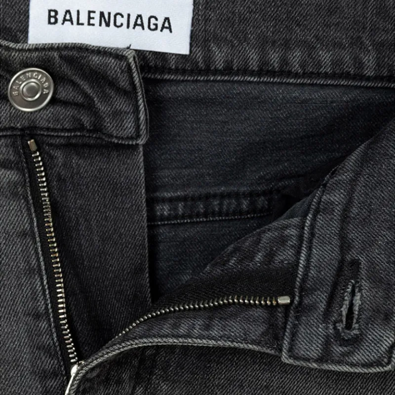 Balenciaga SS23 Jeans Slim Fit Women's Gray-2