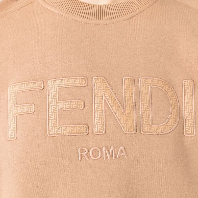 FENDI Sweatshirts Women's Brown-4