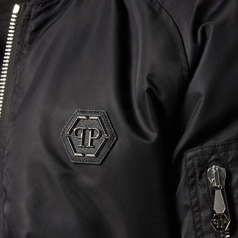 PHILIPP PLEIN Jackets Coats Men's Black-3
