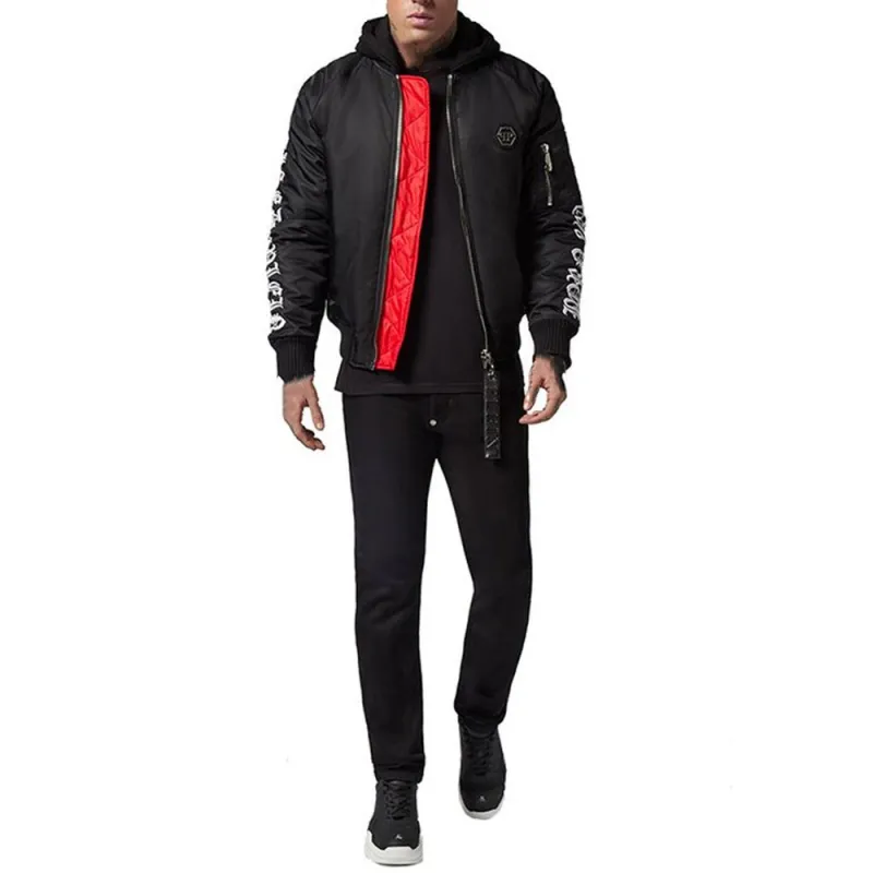 PHILIPP PLEIN Jackets Coats Men's Black-1