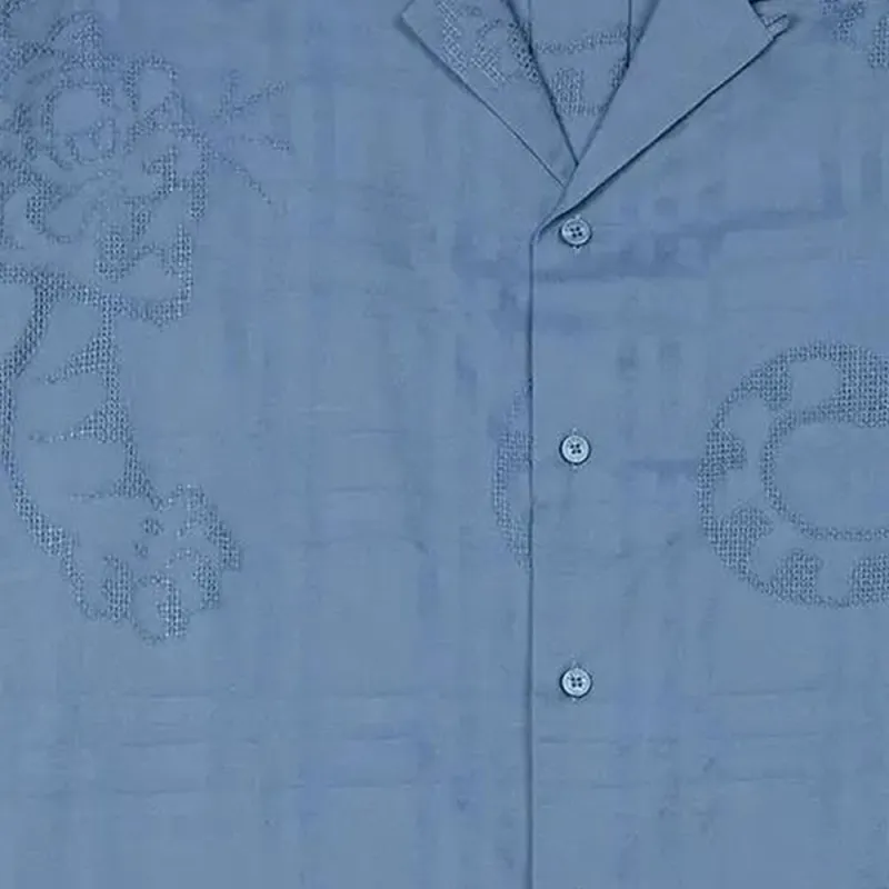 KENZO Bamboo Tiger Hawaiian Jacquard Shirt-3