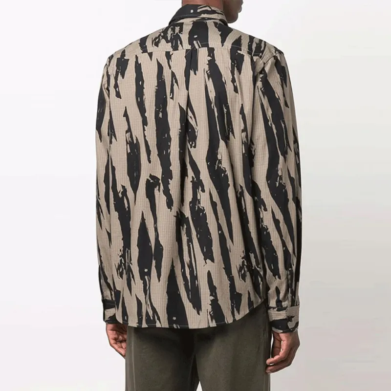KENZO Shirts Men Brown-2