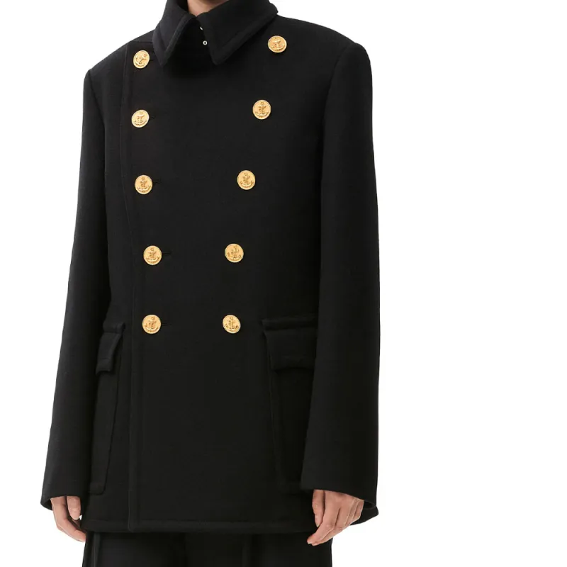 LOEWE Peacoat 'Black'-2
