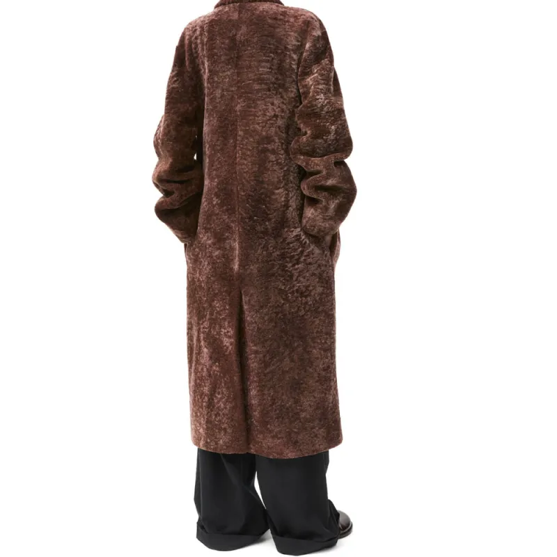 LOEWE Coats Women's Chocolate-3
