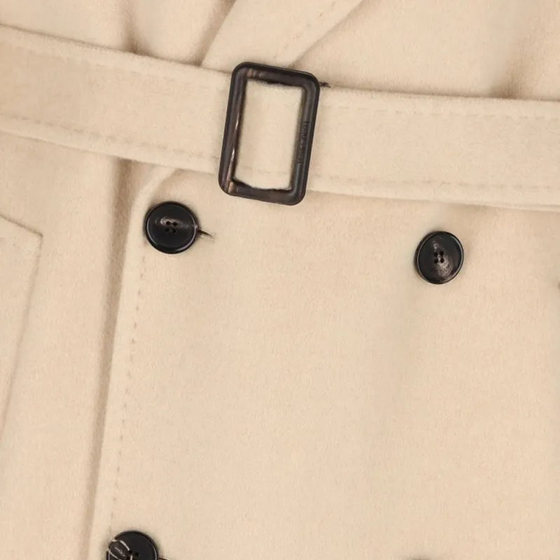 Loro Piana Double Breasted Belted Coat-2