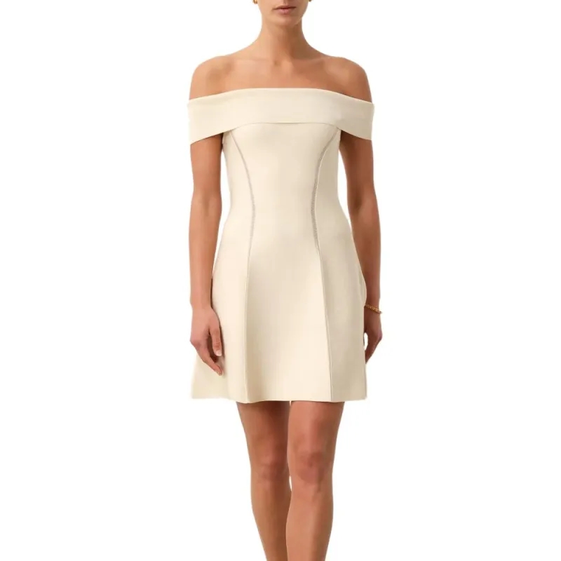 Zimmermann Matchmaker Knit Panelled Mini Dress-2