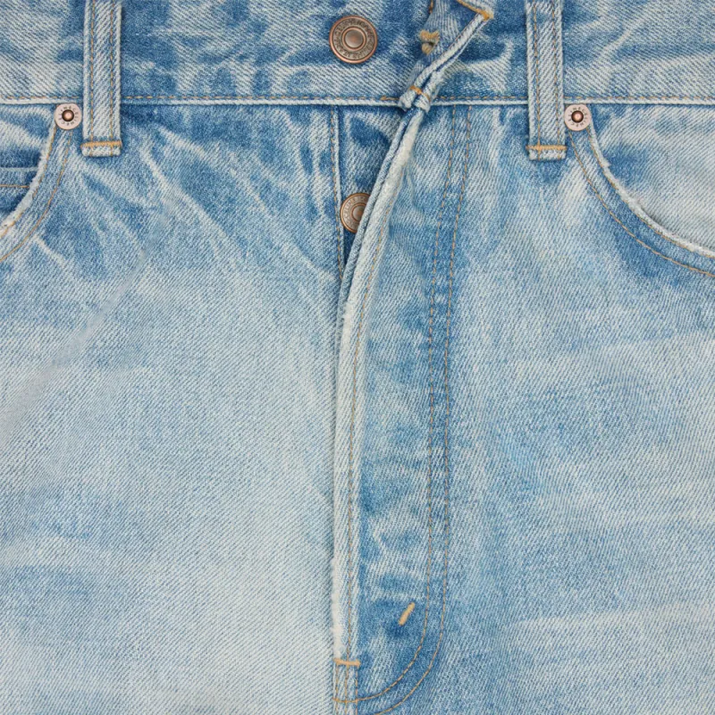 CELINE Wesley Jeans In Everclear Wash Denim-2