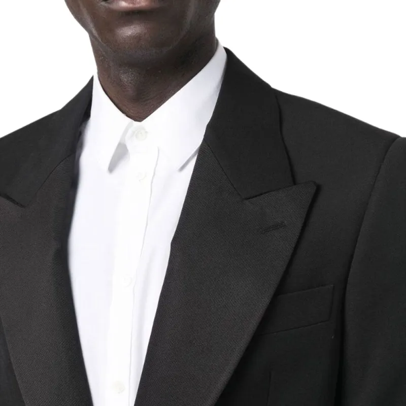 Alexander McQueen Single Breasted Long Sleeved Jacket-7