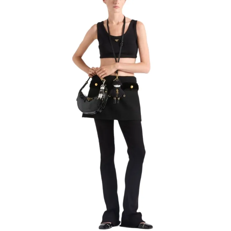 PRADA Triangle logo Tank Top-1