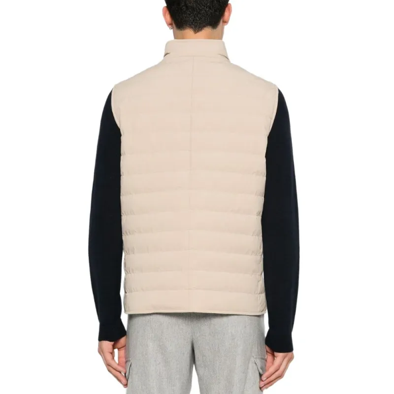 Brunello Cucinelli High Neck Quilted Gilet-2
