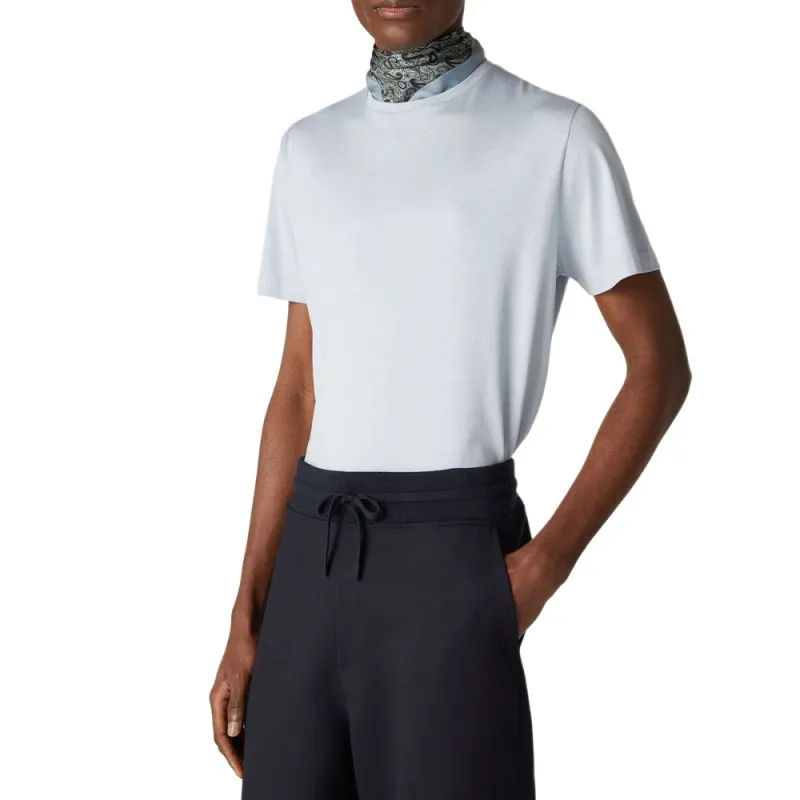 Loro Piana T Shirt Men's Dewdrop Blue-4