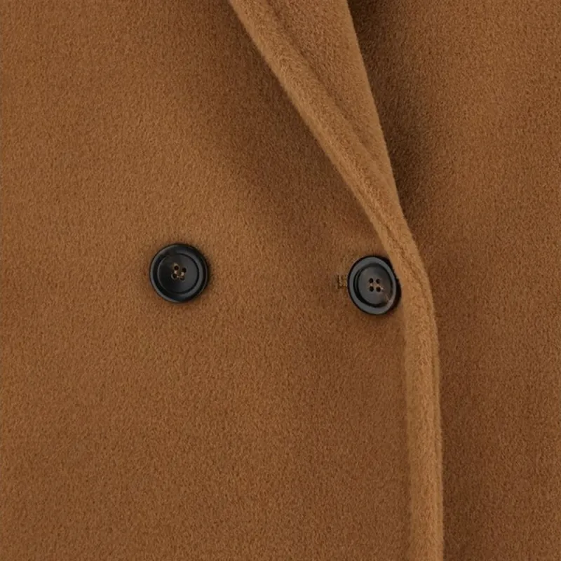 MaxMara Double Breasted Long Sleeved Coat-3