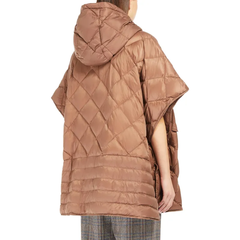 MaxMara Treman Collection Down Jacket Women's Brown-3