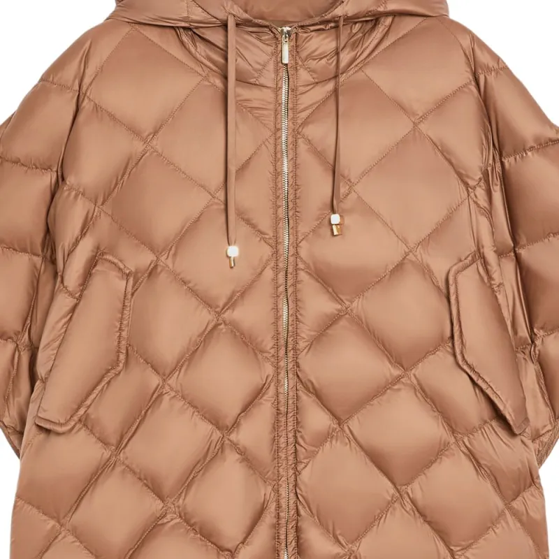 MaxMara Treman Collection Down Jacket Women's Brown-5