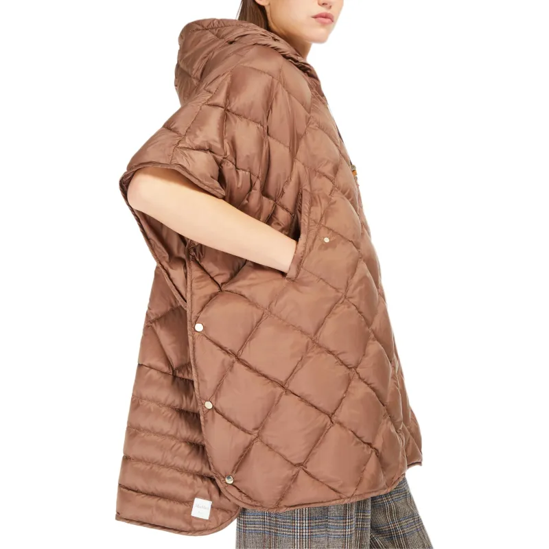 MaxMara Treman Collection Down Jacket Women's Brown-4