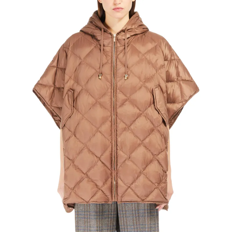 MaxMara Treman Collection Down Jacket Women's Brown-2