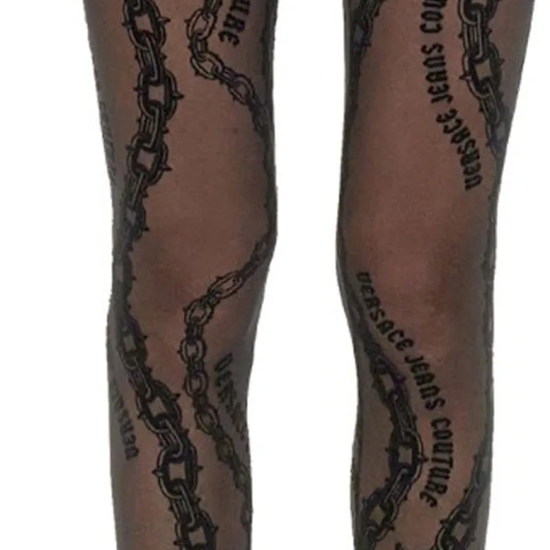 VERSACE Casual Pants Women's Black-4