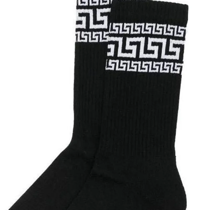 VERSACE Men Knee-high Socks-1
