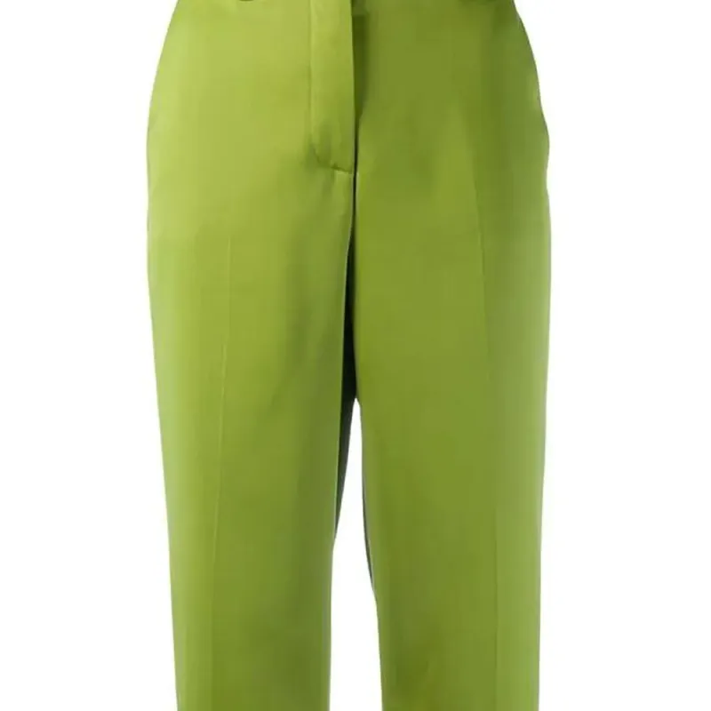 FANSIZHE Casual Pants Women's Grass Green-2