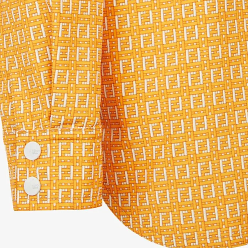 FENDI Shirts Women's Orange-2