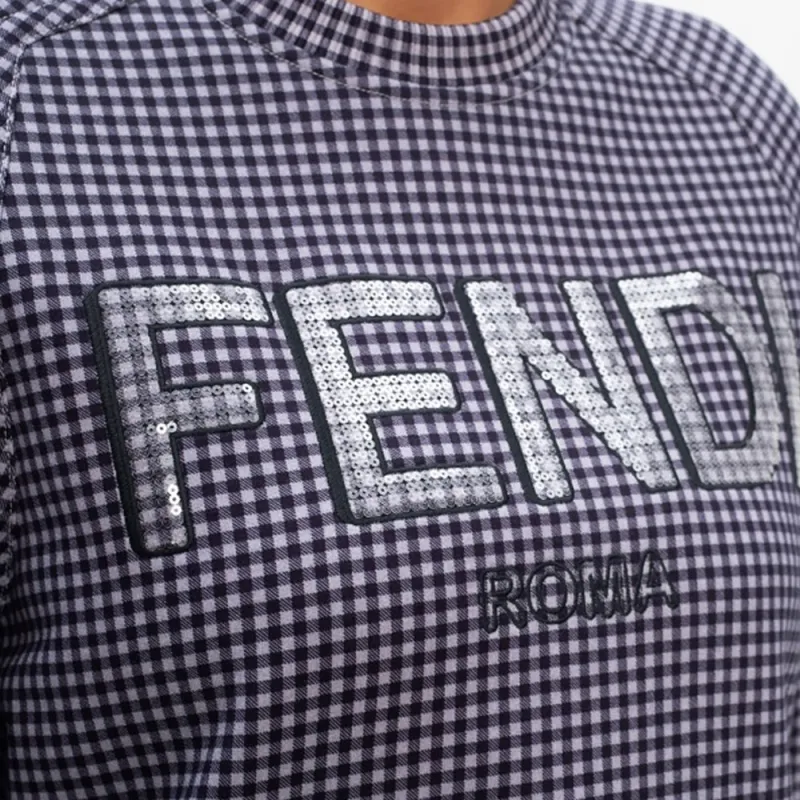 FENDI Sweatshirts Women's Gray-4