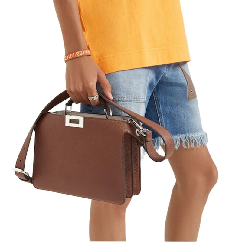 FENDI SS23 T Shirt Men's Orange-3