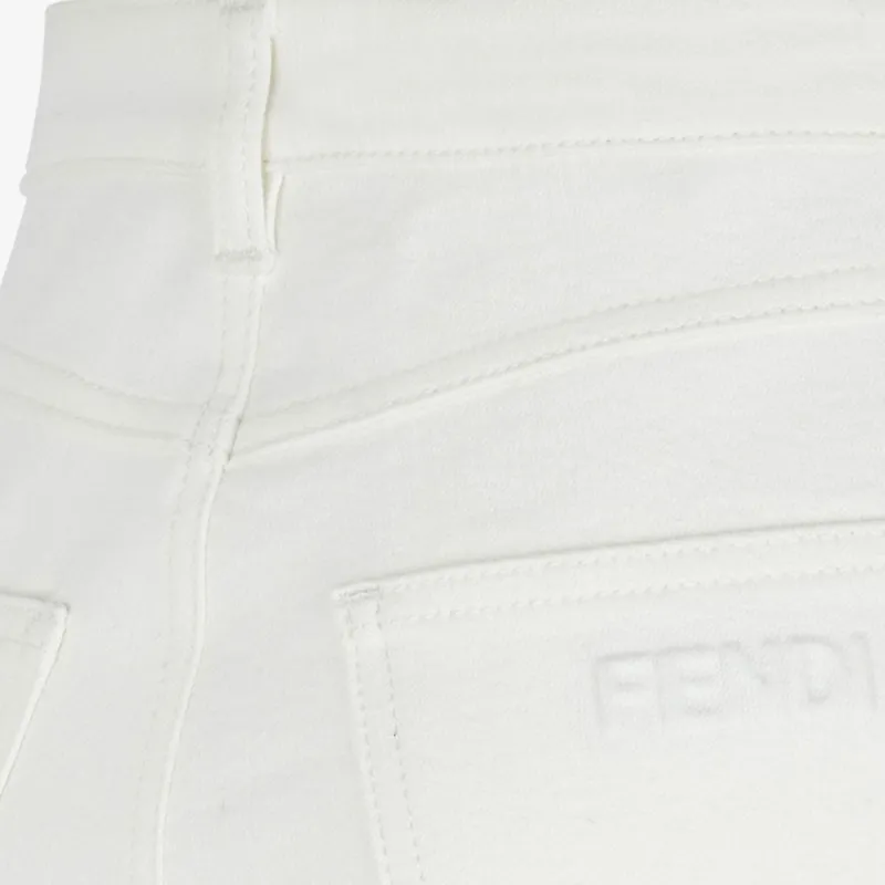 FENDI Jeans Women's White-3