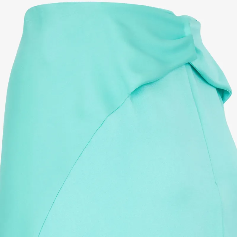 FENDI Casual Long Skirts Women's Light Blue-2