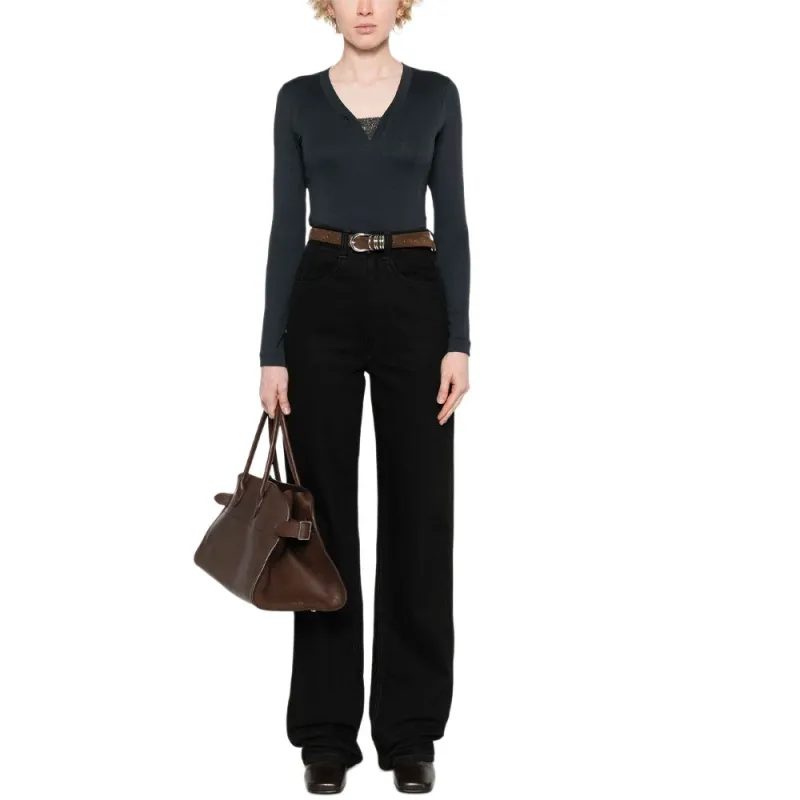 Brunello Cucinelli Monili detail T shirt-1