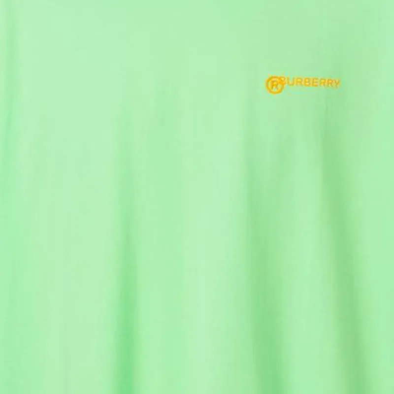 Burberry T Shirts Men Green-4