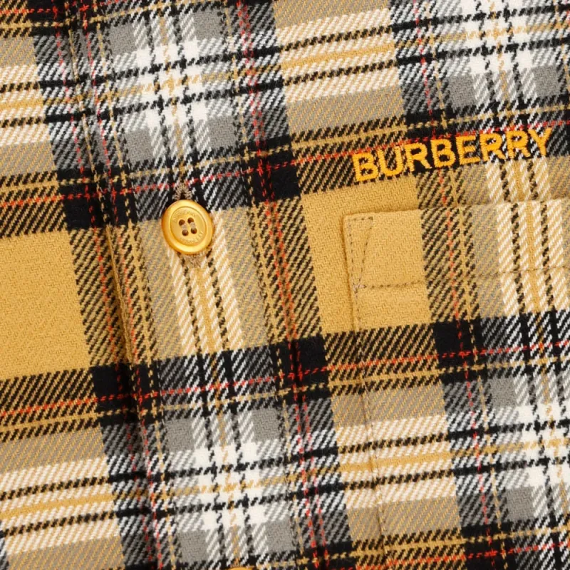 Burberry FW22 Shirt Men's Yellow-3