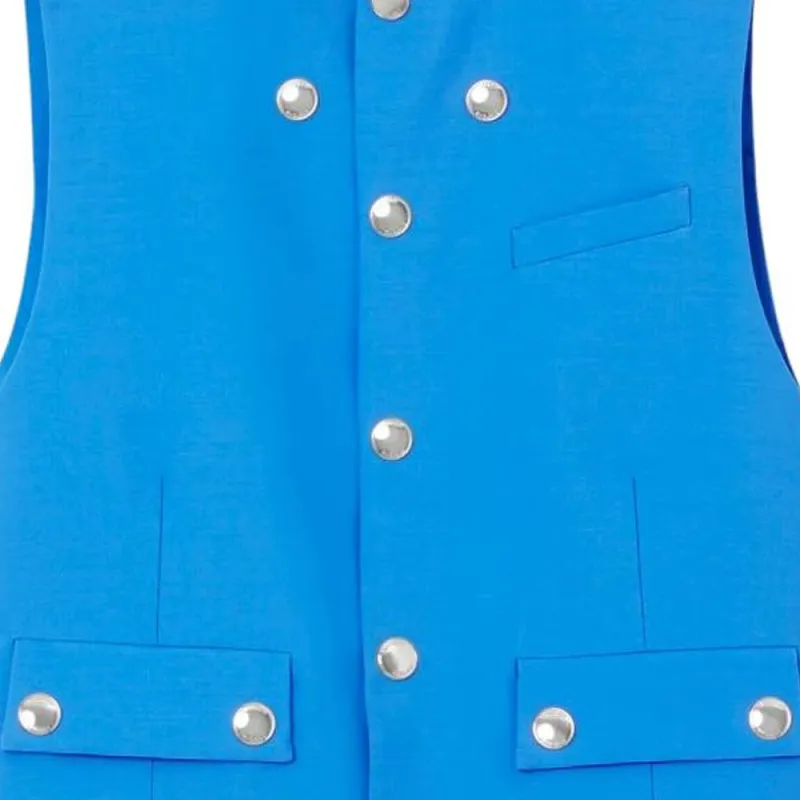Burberry Vests Men Vivid Blue-1