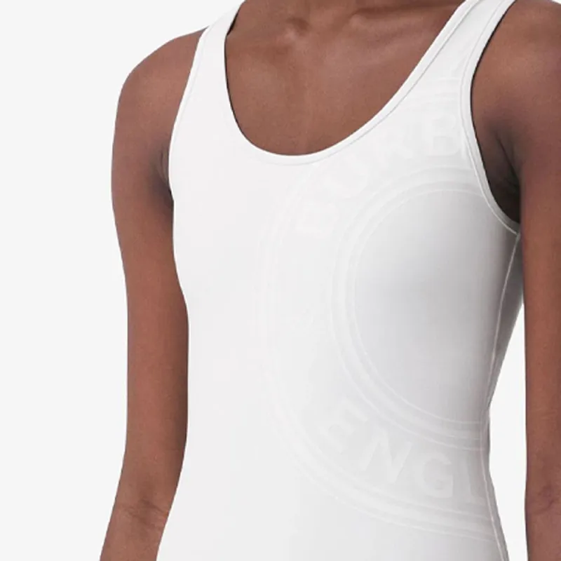 Burberry One piece Swimsuit Women's White-4