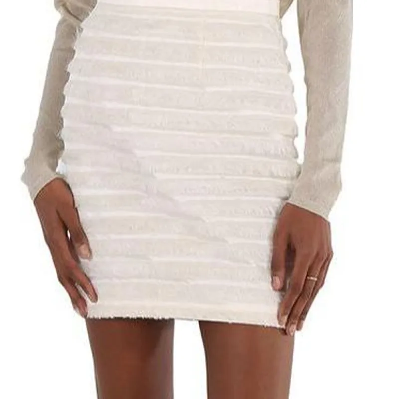 Burberry Casual Short Skirts Women's White-3