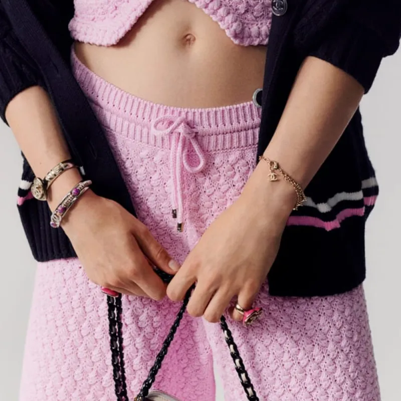 CHANEL Casual Shorts Women's Pink-3