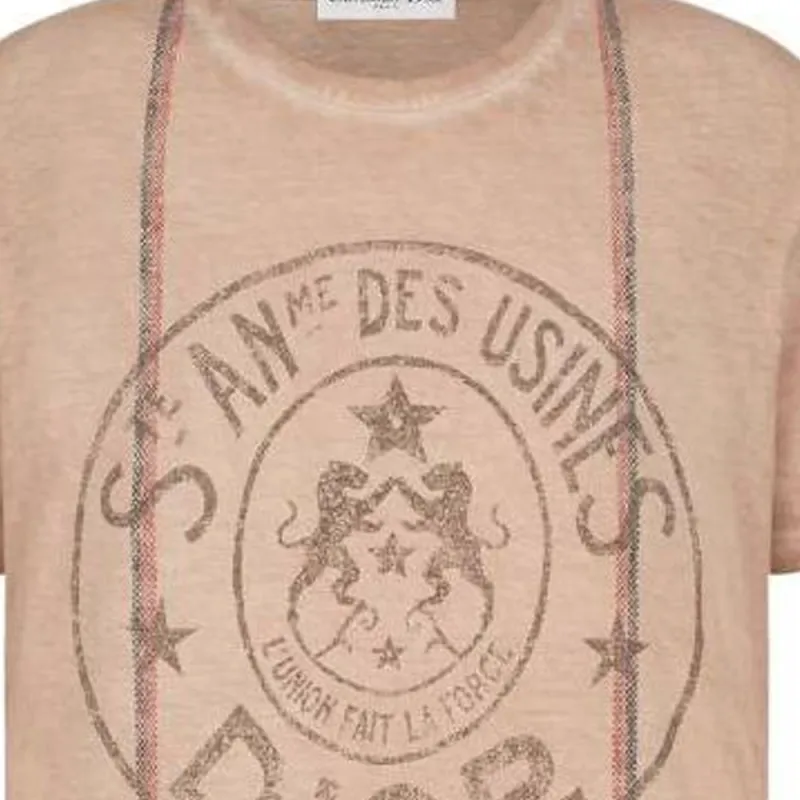 DIOR T Shirt Women's Orange Pink-4