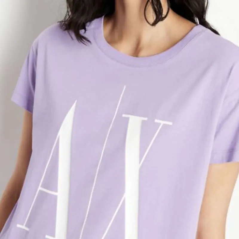 EMPORIO ARMANI T-Shirts Women's Purple-3