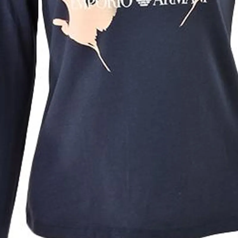 EMPORIO ARMANI EA7 T Shirt Women's Dark Blue-5