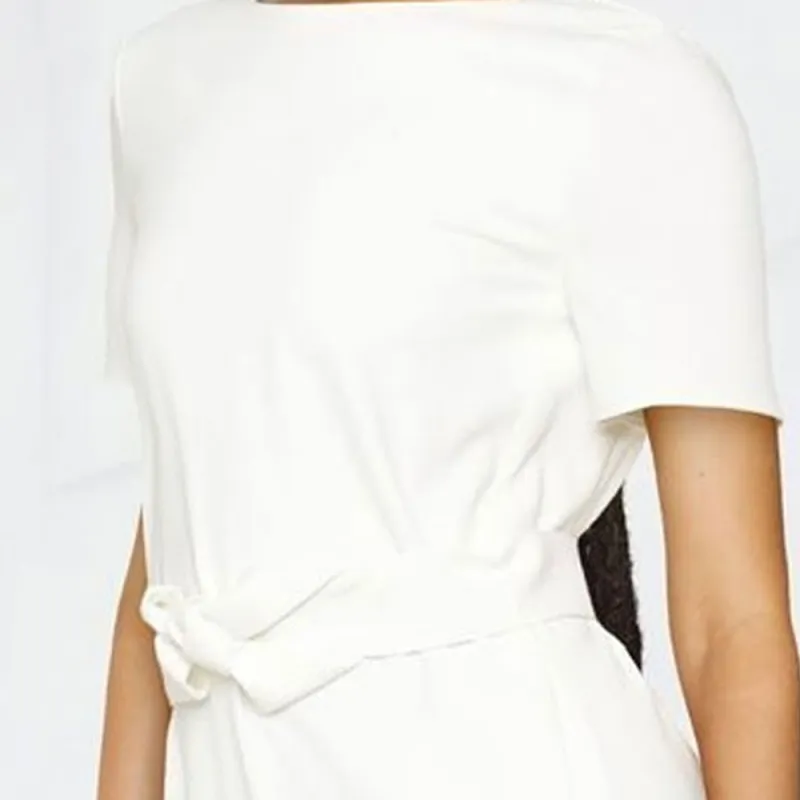 EMPORIO ARMANI SS22 Dress Women's White-4