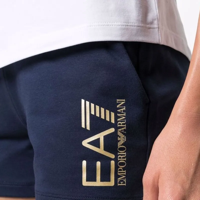 EMPORIO ARMANI EA7 Casual Shorts Women's Blue-4